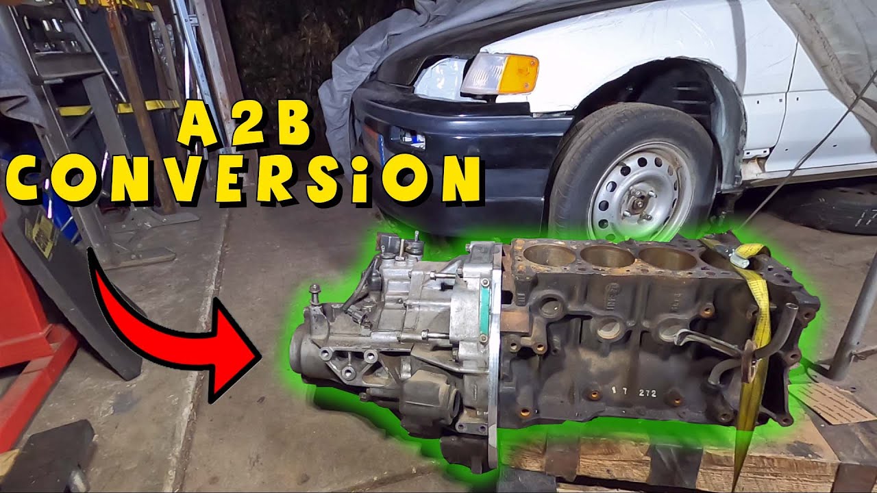 A-series to B series AWD Conversion + Intermediate shaft Adapter
