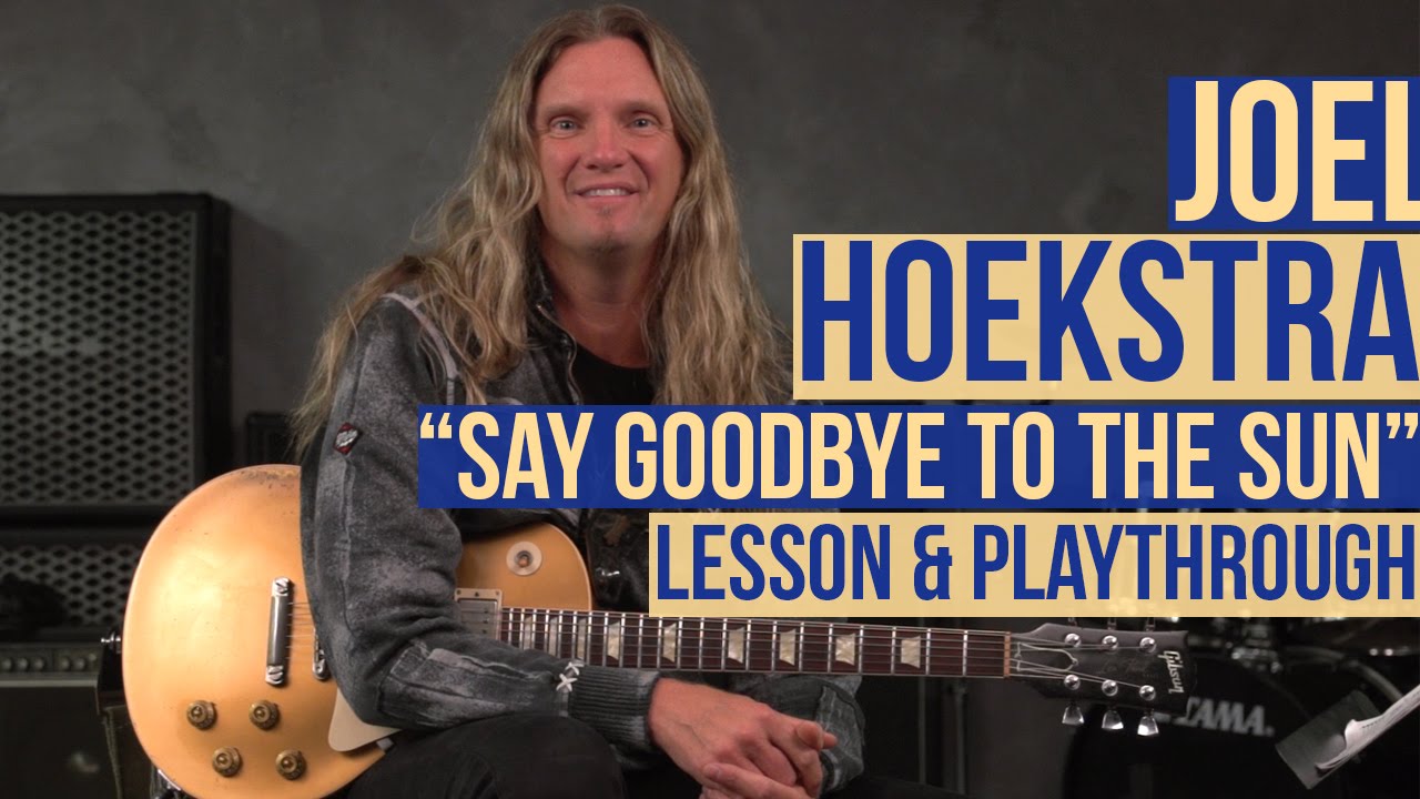 Whitesnake's Joel Hoekstra - 