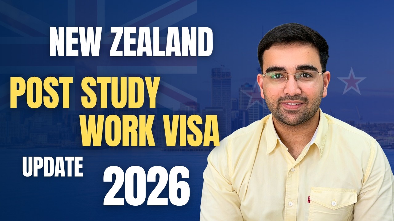 New Zealand Post Study Work Visa Update 2026 | Diploma, Bachelors and Masters #studyinnewzealand