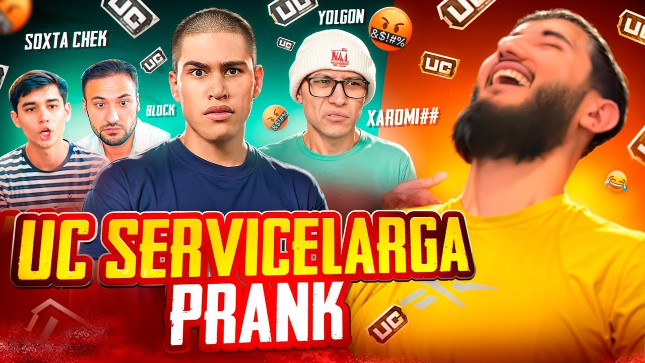UC SERVICELARNI QIYNAYMIZ🤣 OXIRIGACHA KO’RMASANGIZ BO’MAYDI☠️