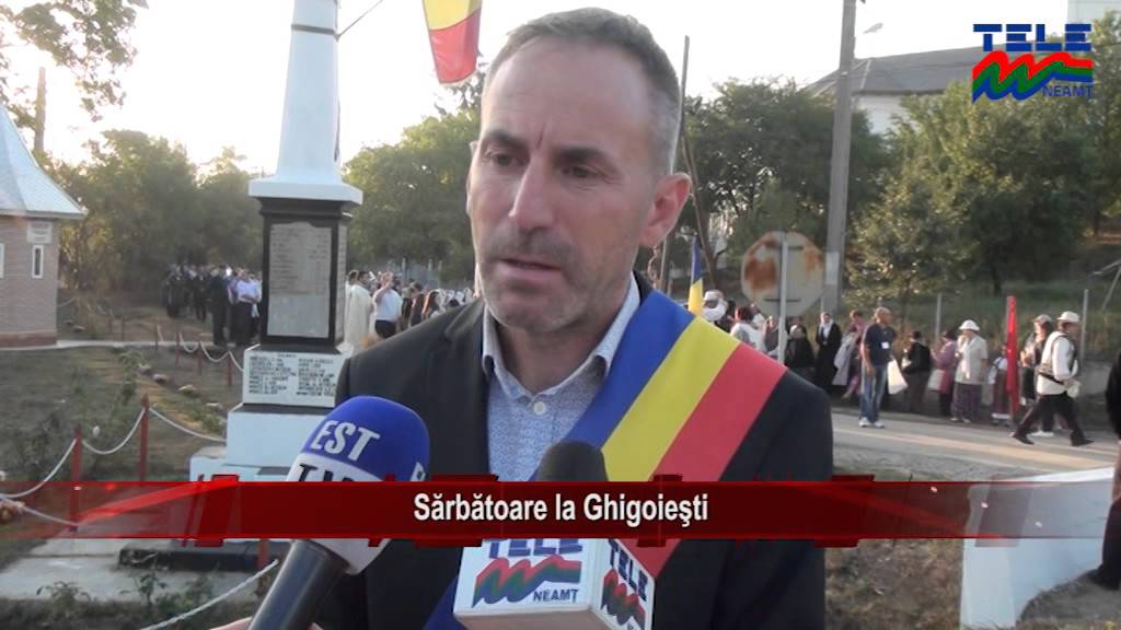 SARBATOARE LA GHIGOIESTI  STIRILE TELE M NEAMT
