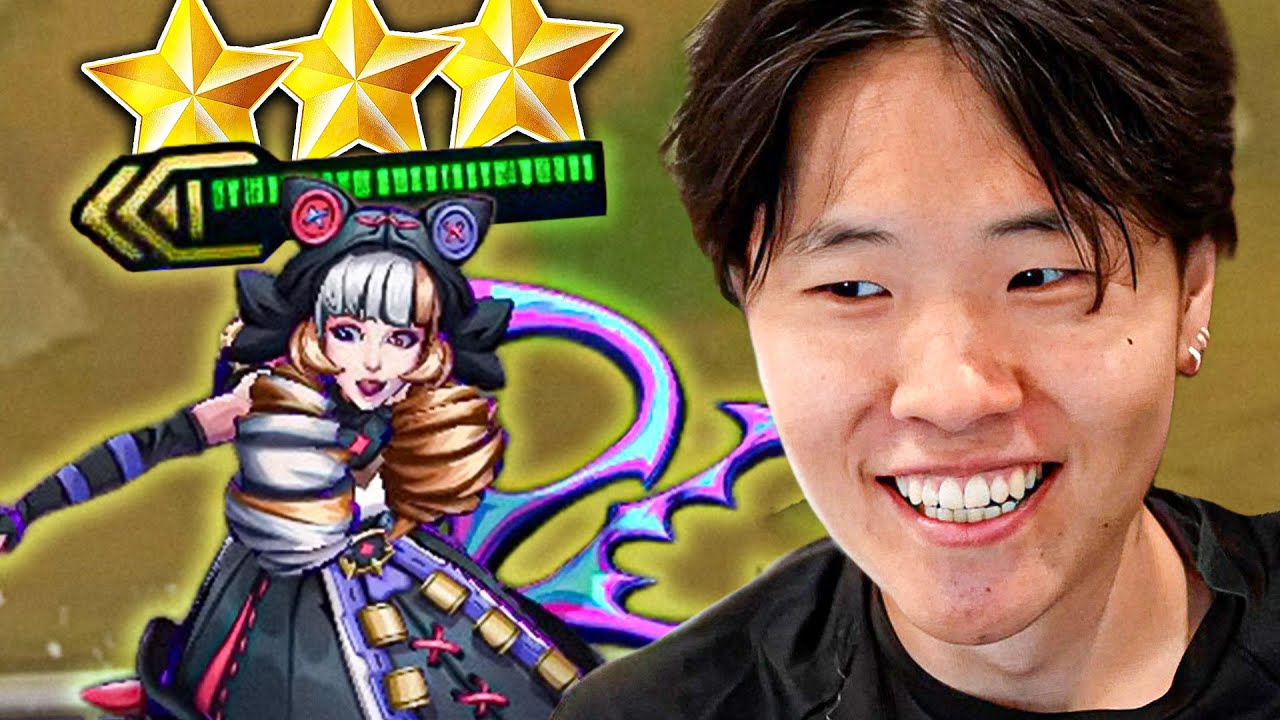 highrolling 3 STAR gwen in my TFT return