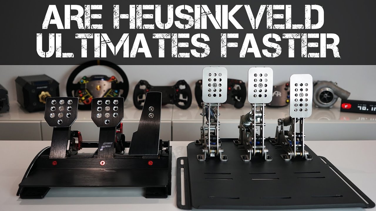 PERFORMANCE ANALYSIS - Are Heusinkveld Ultimate Pedals Faster & More Consistent?