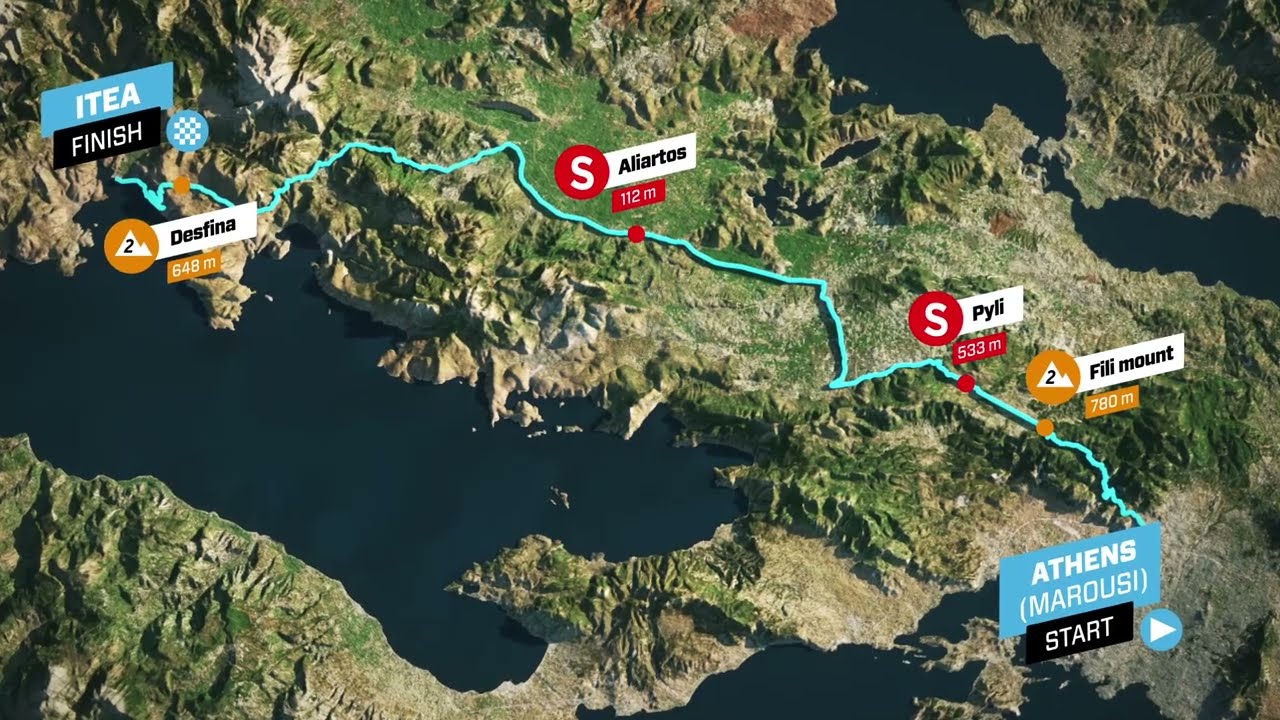 Tour of Hellas 2022 | Stage 2 Official route