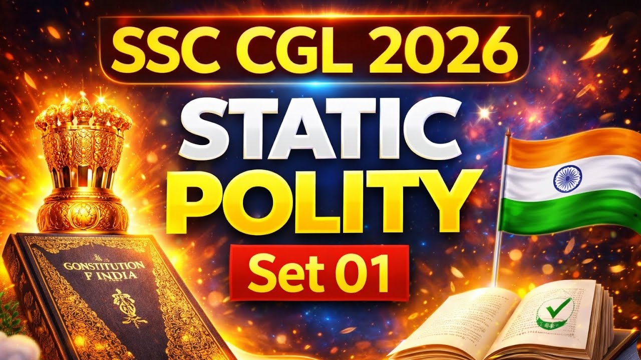 Indian Polity SSC CGL , NTPC , NDA, UPSC , BANKING 