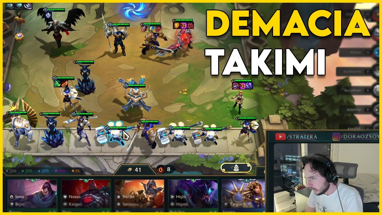 YENI TFT SET Runeterra! 7 Demacia Ekibi