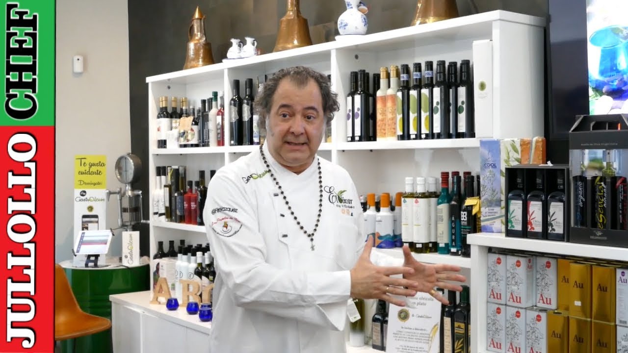 UN D&Iacute;A EN UNA CATA DE ACEITES 😎😍 #CHEF #COCINA #JULLOLLO