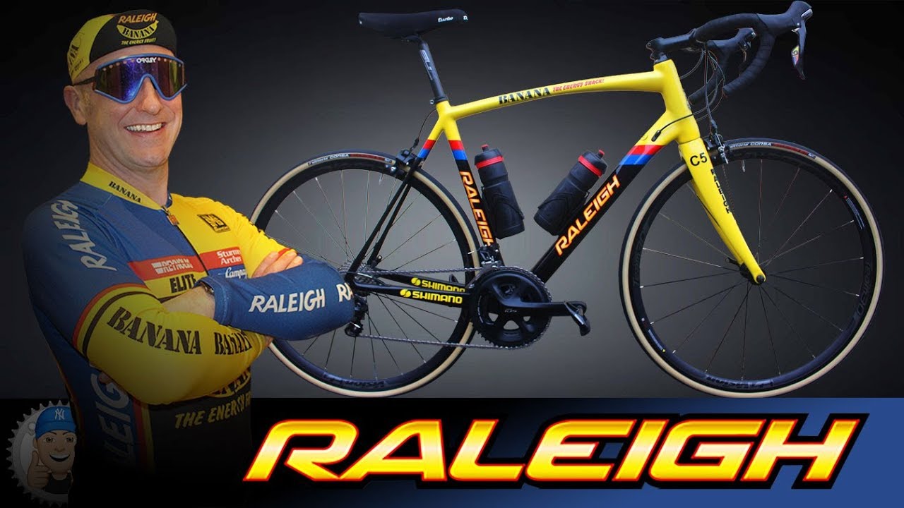 Dream Road Bike Build - Пользовательский Raleigh Revenio 4 Team Banana
