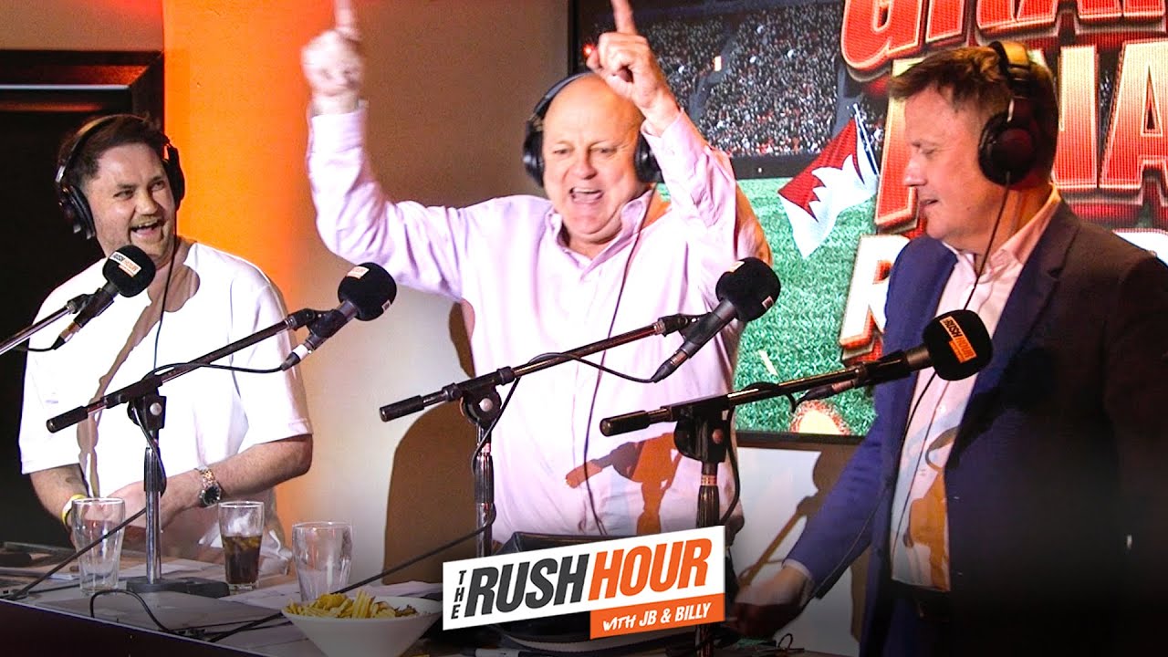 Grand Final Rumble | Max Gawn, Josh Kennedy, Stevie J & Birds Of Tokyo | Rush Hour with JB & Billy