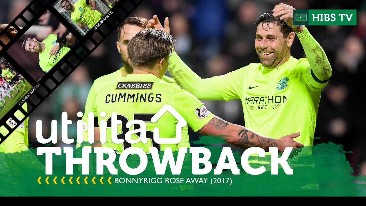 Utilita Throwback: Bonnyrigg Rose 1 Hibernian 8 (2017)