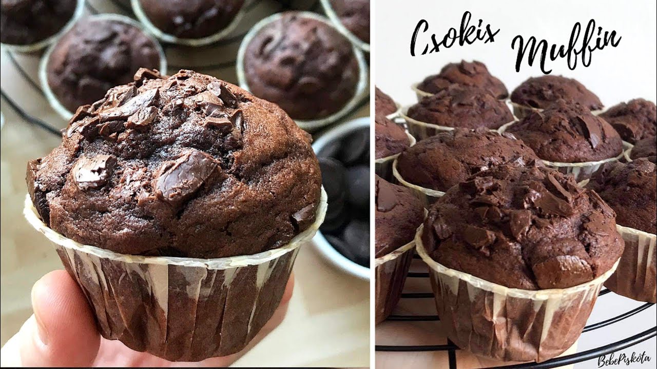 5 perces CSOKIS MUFFIN 🍫🧁 - BebePiskóta