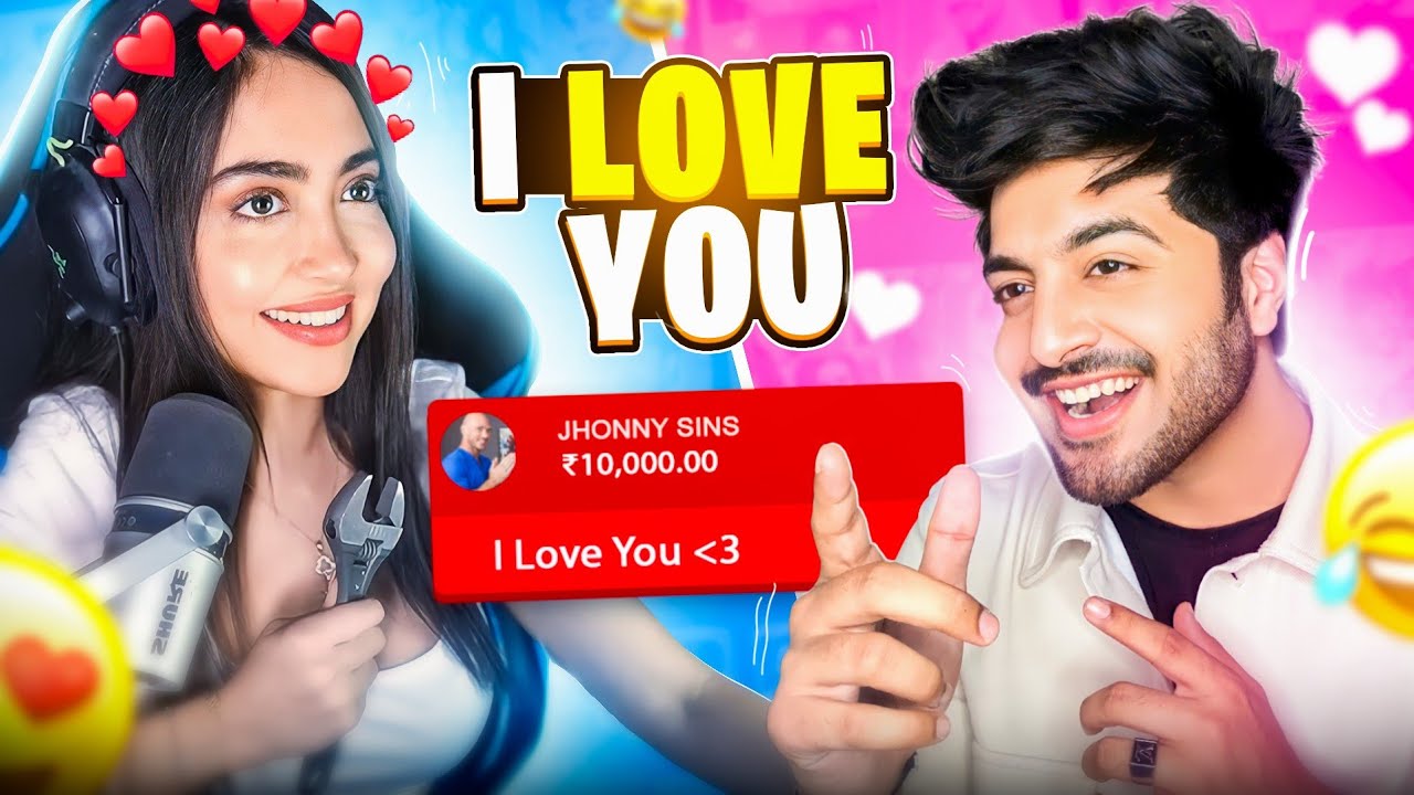 PROPOSING CUTE STREAMERS ON LIVESTREAM 🤩💘|| @architverma