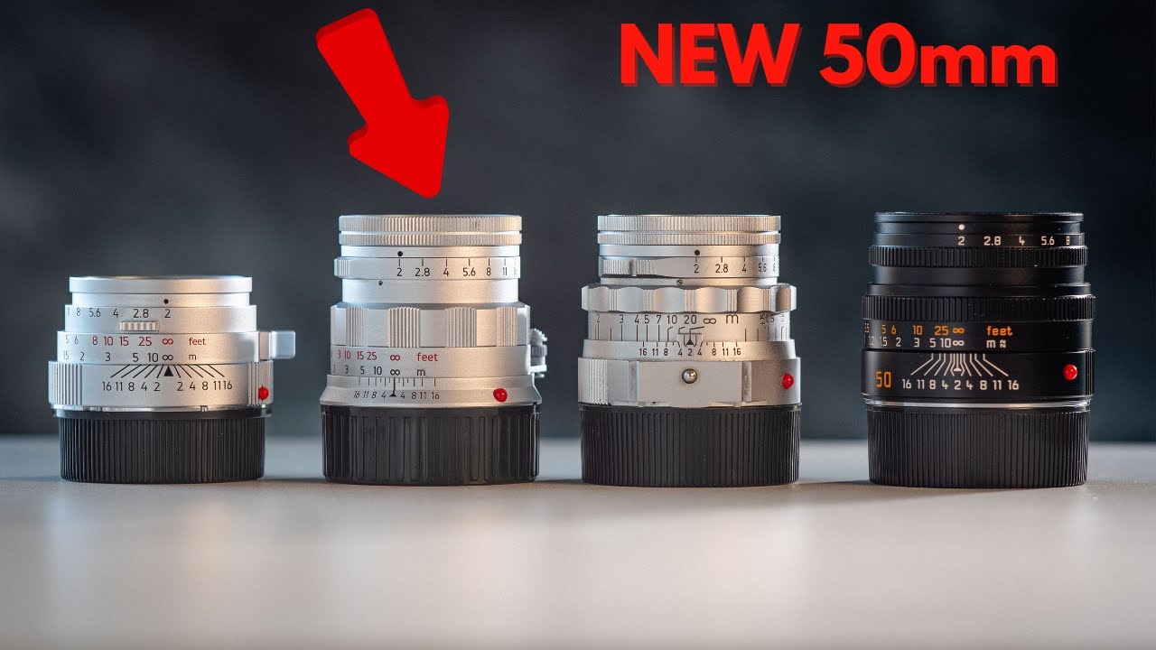 🔴 ALMOST IDENTICAL!  Leica 50mm Summicron Rigid Remake (Light Lens Lab Rigid) Gdansk
