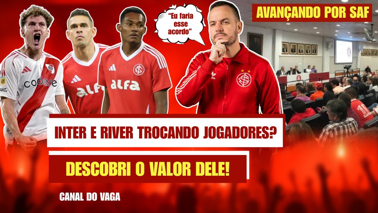 TROCA-TROCA COM O RIVER? DESCOBRI O VALOR PARA COMPRAR ATACANTE DO GOIÁS | AVANÇO NO ESTUDO POR SAF