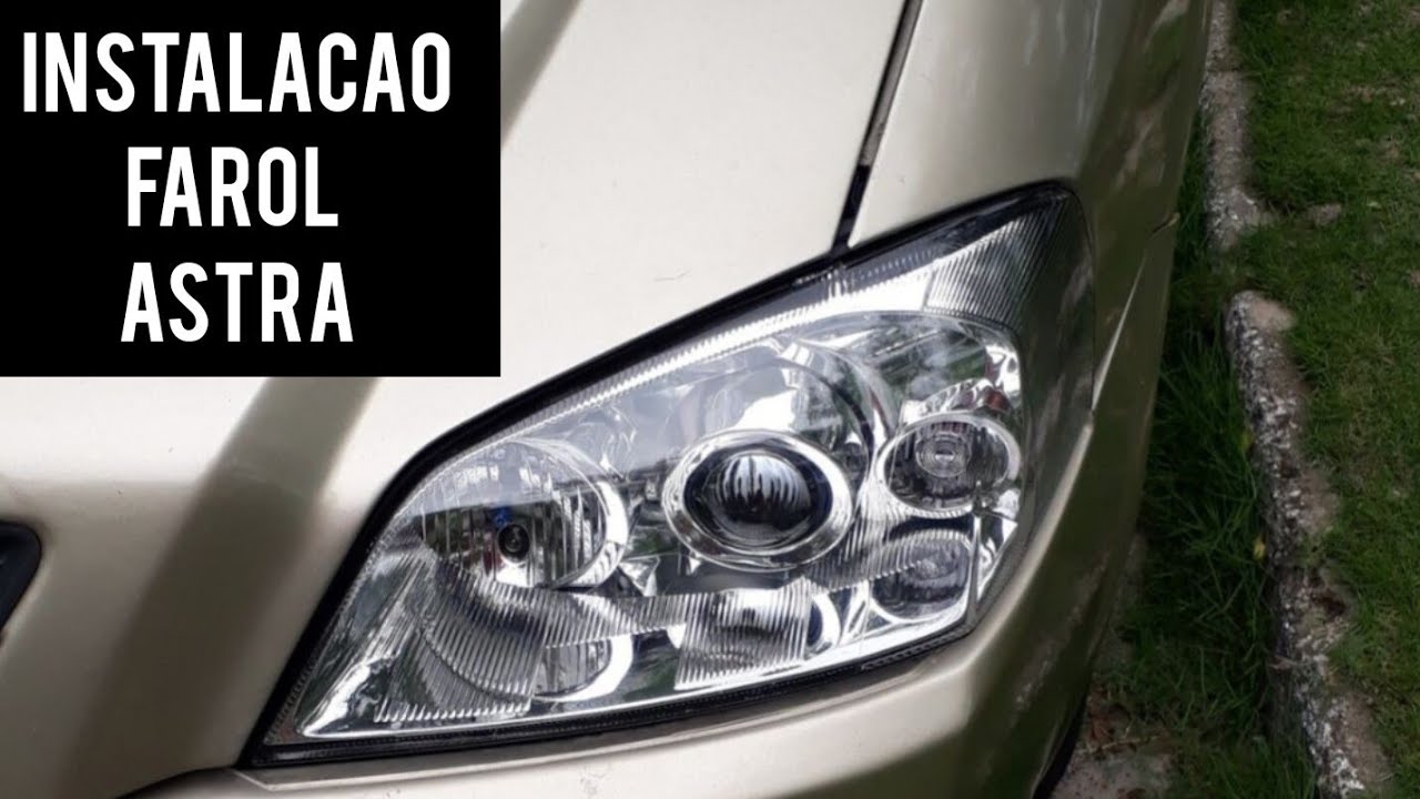 Como trocar o farol do Astra