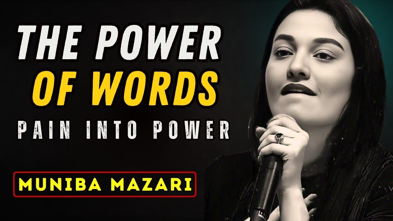 The Power of Words | Muniba Mazari&rsquo;s Best Motivational Speech