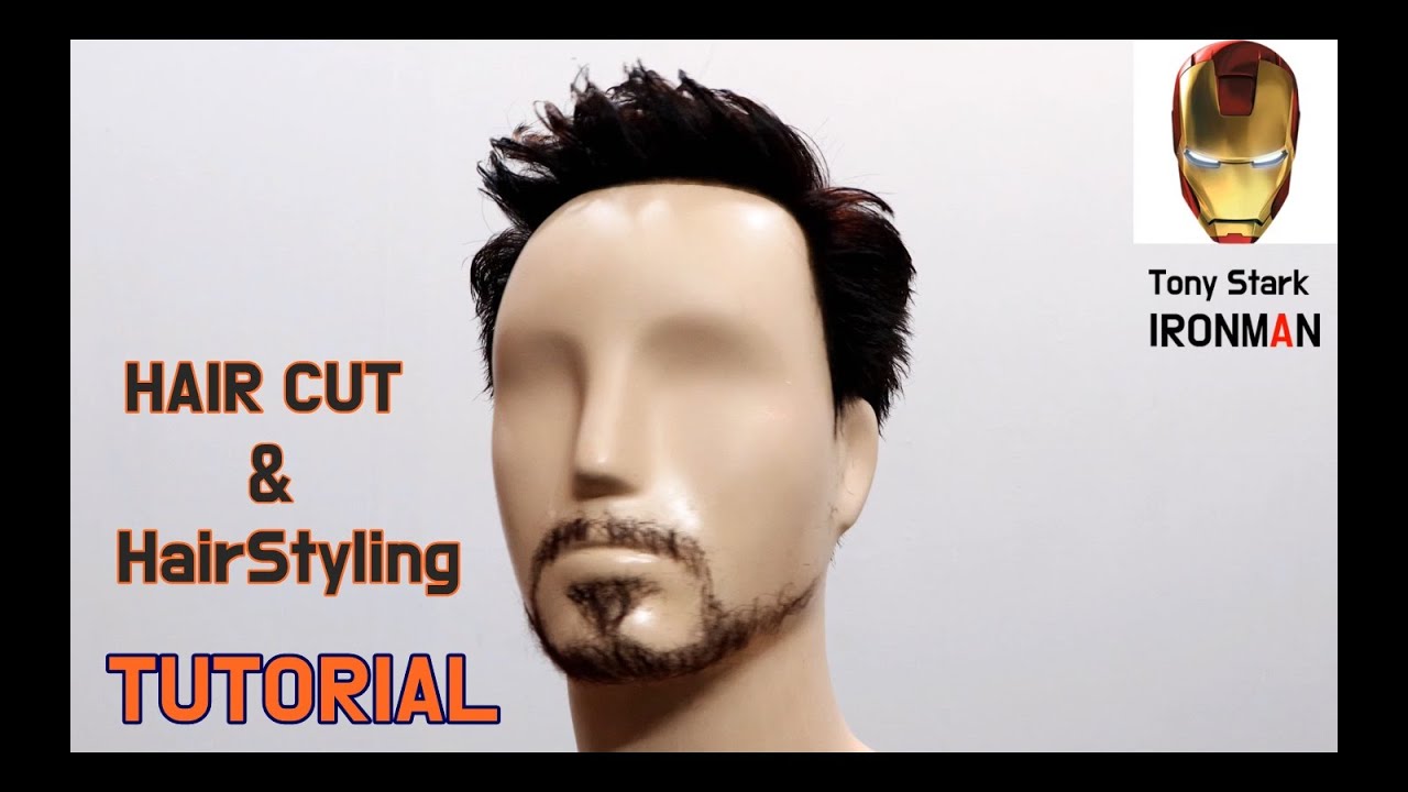 Robert Downey Jr. Hair Styling Haircut by Tony Stark and Iron Man!