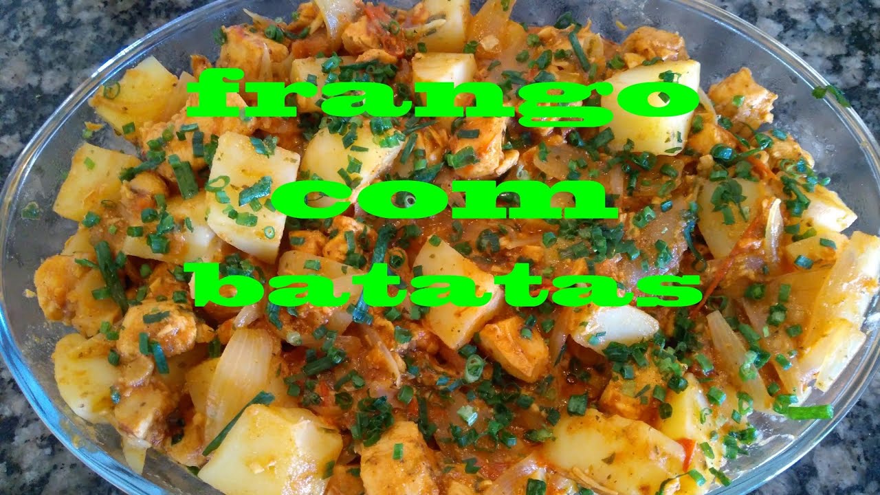Frango com batatas assim vc nunca viu(cozinha simples)