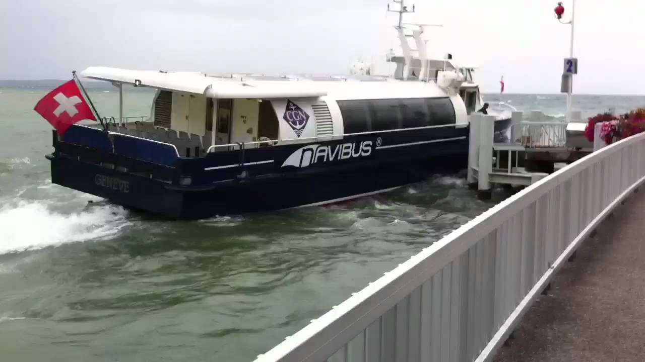 Tempête sur le Léman