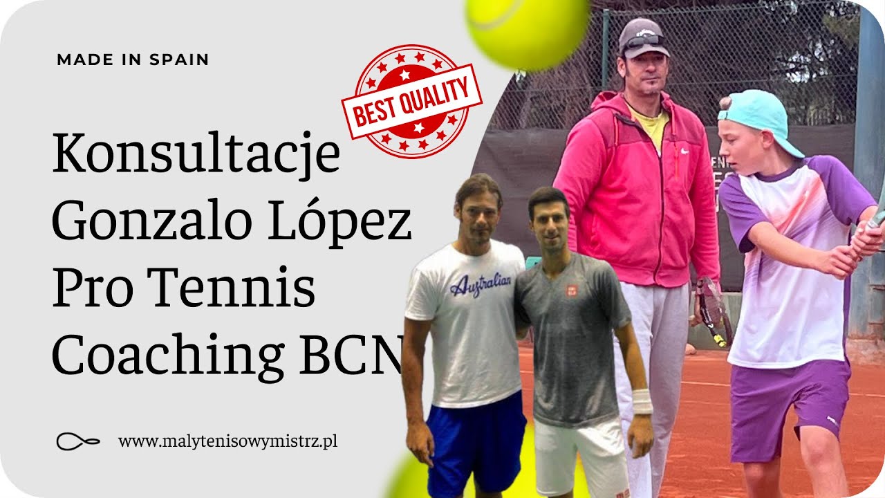 Konsultacje z trenerem Gonzalo López-Fabero (Pro Tennis Coaching BCN) Castelldefels / komentarz