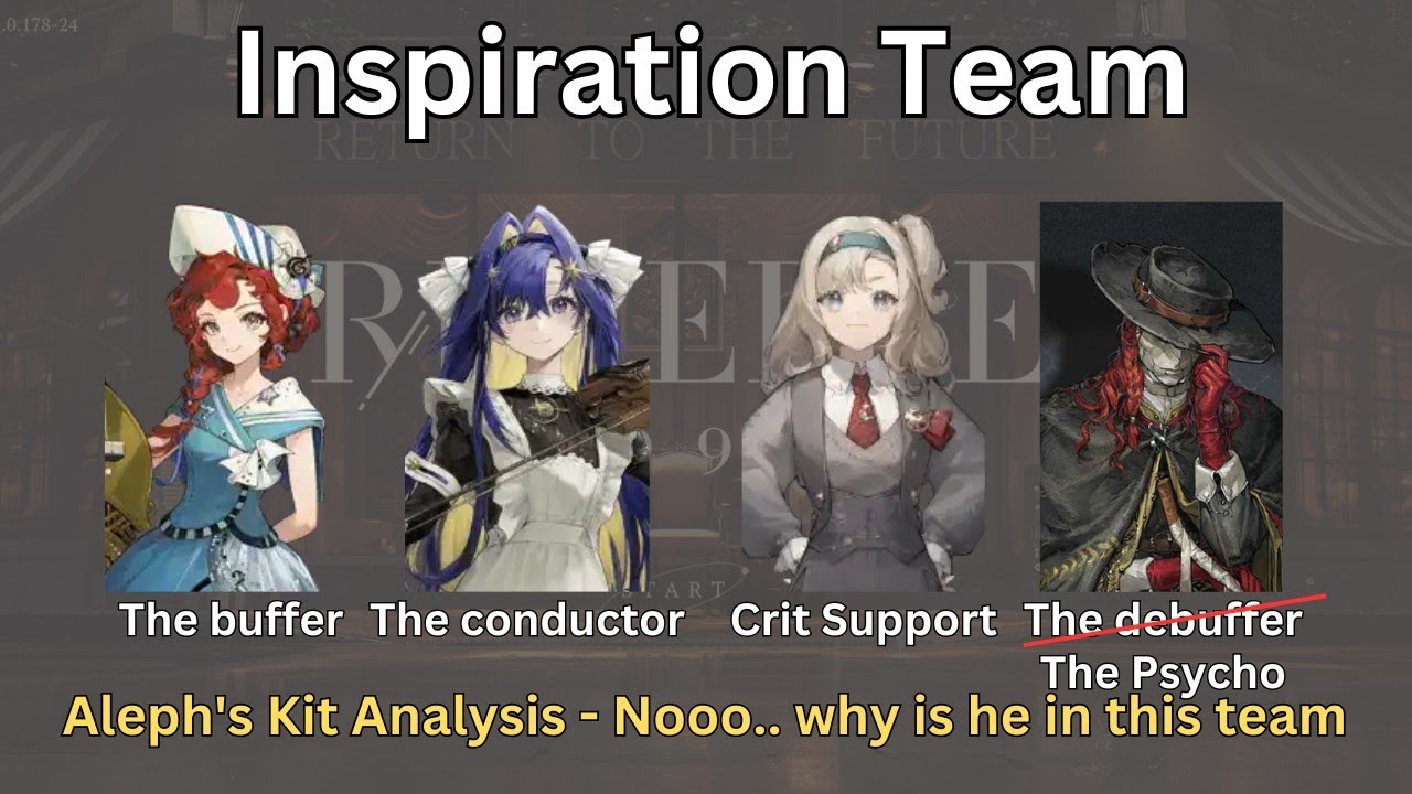 Aleph's Kit Analysis, Voyager's and Matilda's Euphoria and Inspiration Team Analysis - Reverse 1999