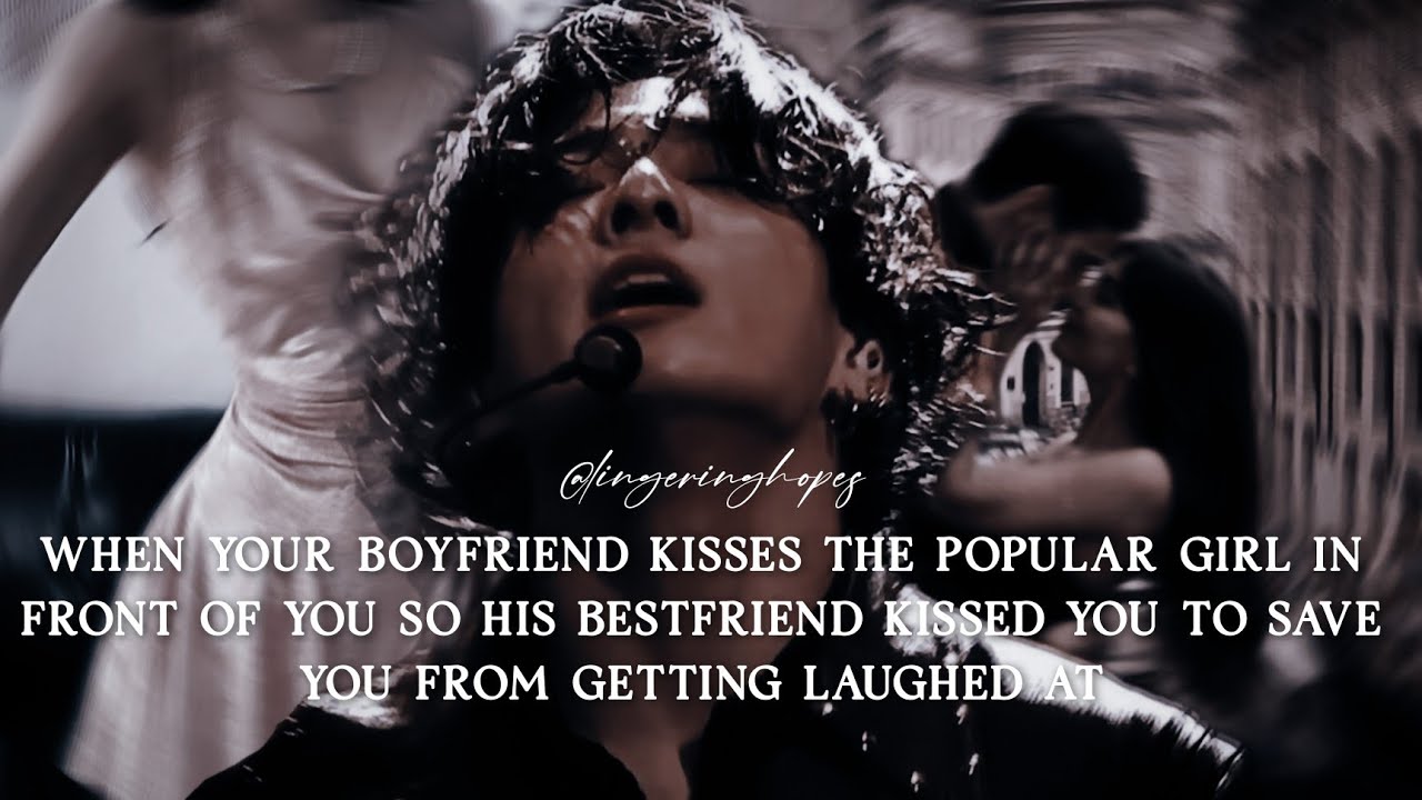 When your boyfriend kisses the popular girl in front of you so- Jungkook one shot