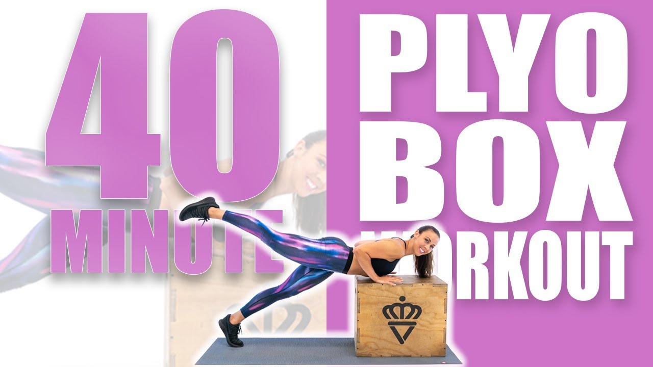 40 Minute Plyo Box Workout 🔥Burn 450 Calories 🔥Sydney Cummings