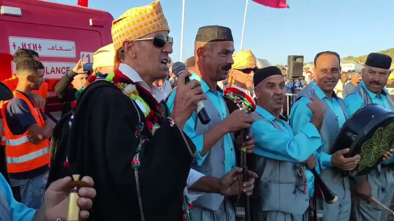 رجال ونساء القبيلة يحيون عيوع المجد في مهرجان سيدي رضوان