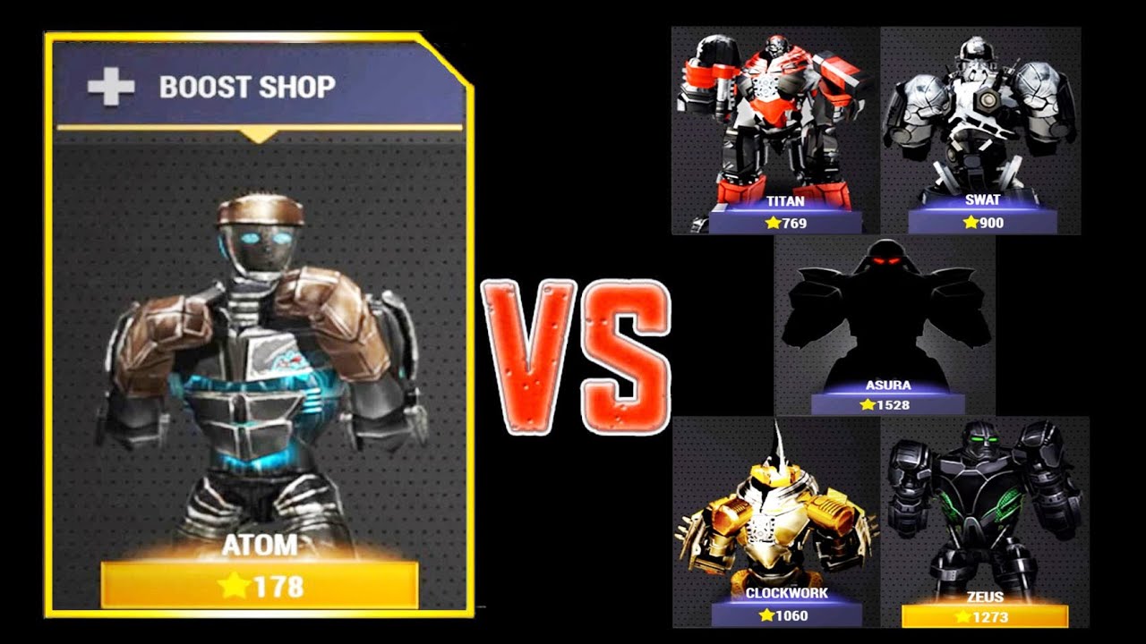 Real Steel Champions FINAL ATOM VS REGION IV ROBOTS Series of fights NEW ROBOT(Живая Сталь)