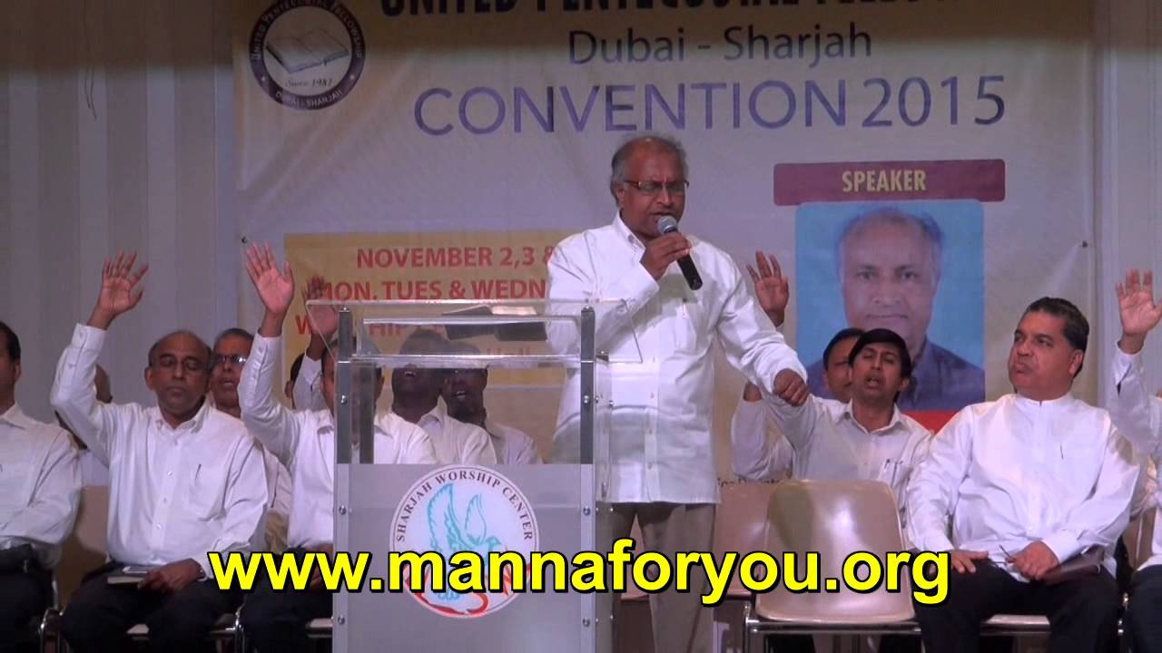 Pastor T D Babu, UPF Convention 2015, Day 1, November 2, 2015