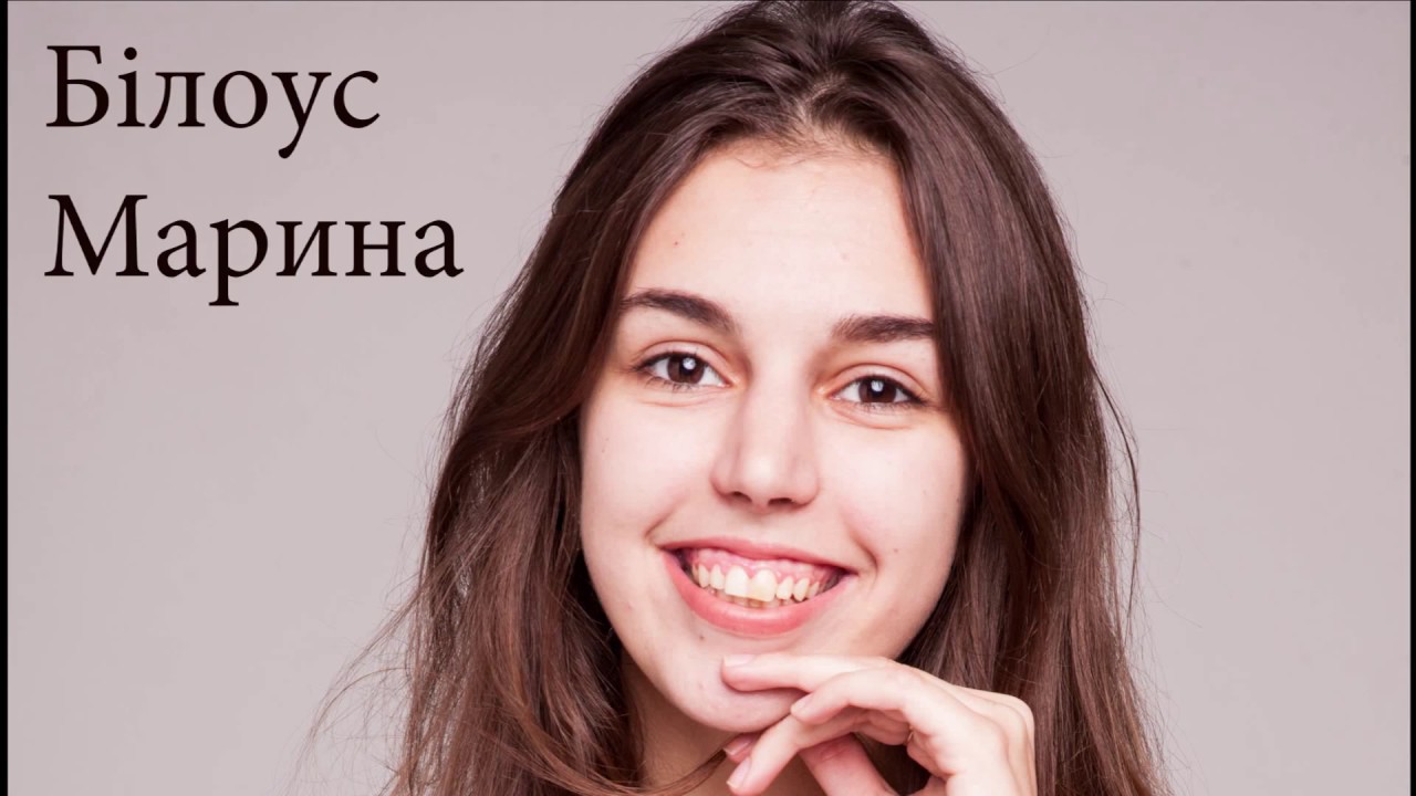 Відео-візитка - актриса Білоус Марина