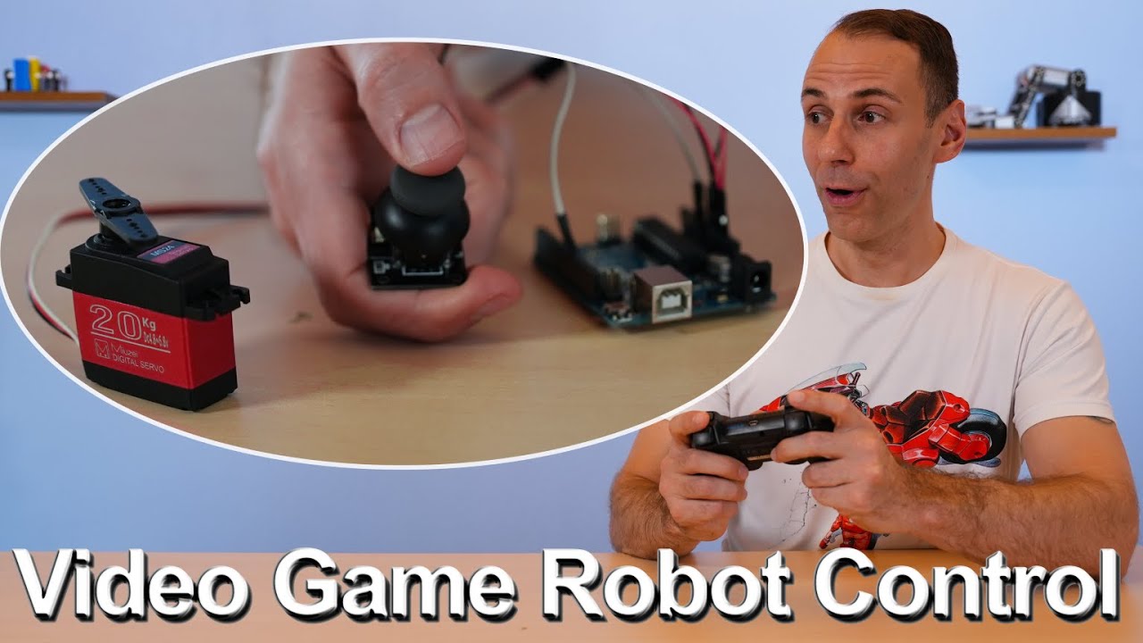 Control a servo with a thumb joystick (made simple)