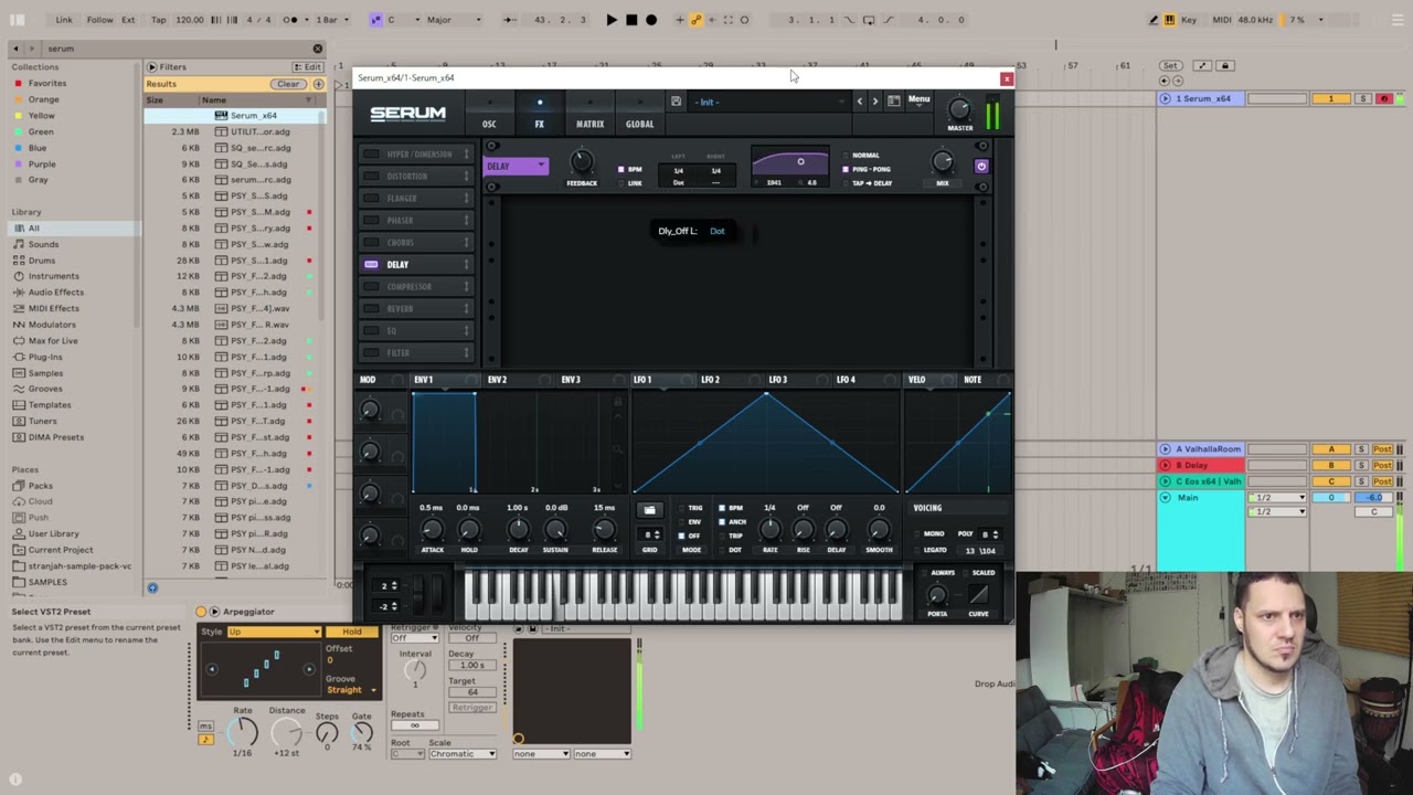 DARK PSYTRANCE SQUARE lead TUTORIAL