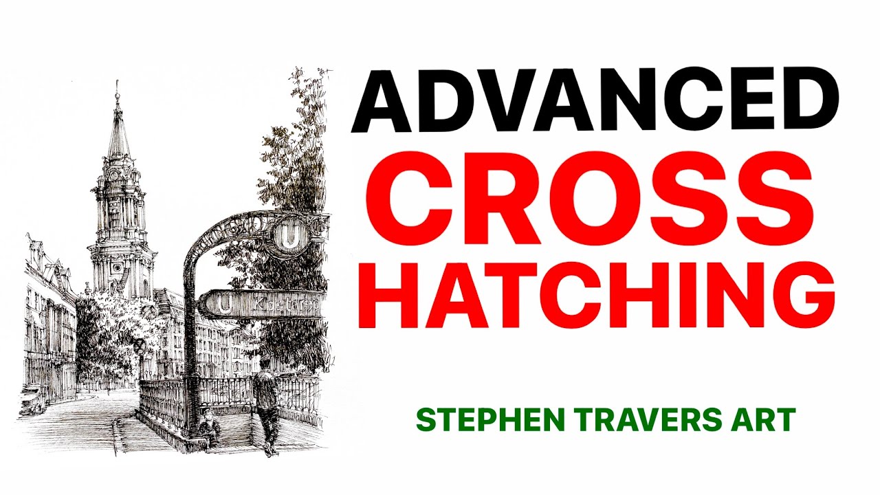 Advanced Cross Hatching - Creating Colour and Shadow with Line