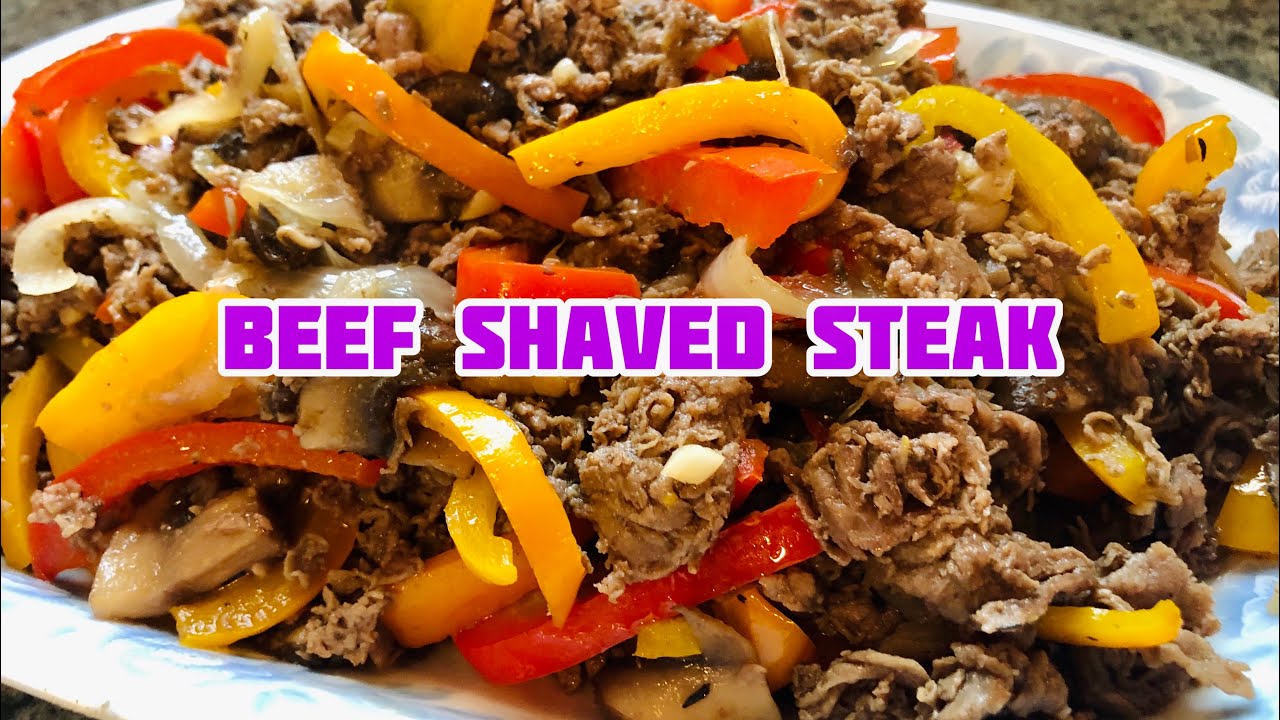 How To Cook a Beef Shaved Steak | Lanie’s Cooking & More