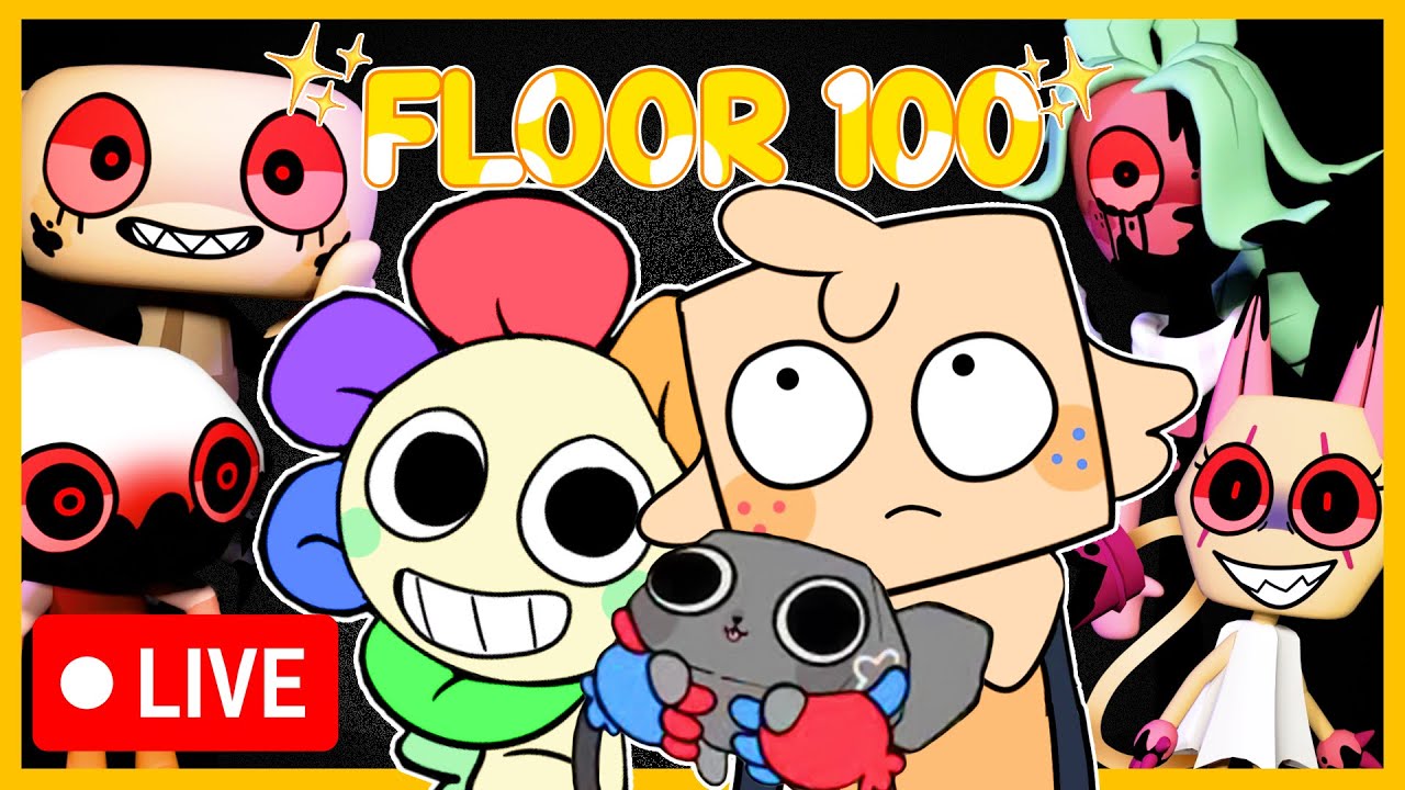 DANDY'S WORLD FLOOR 100+ RUN  (🔴 LIVE )