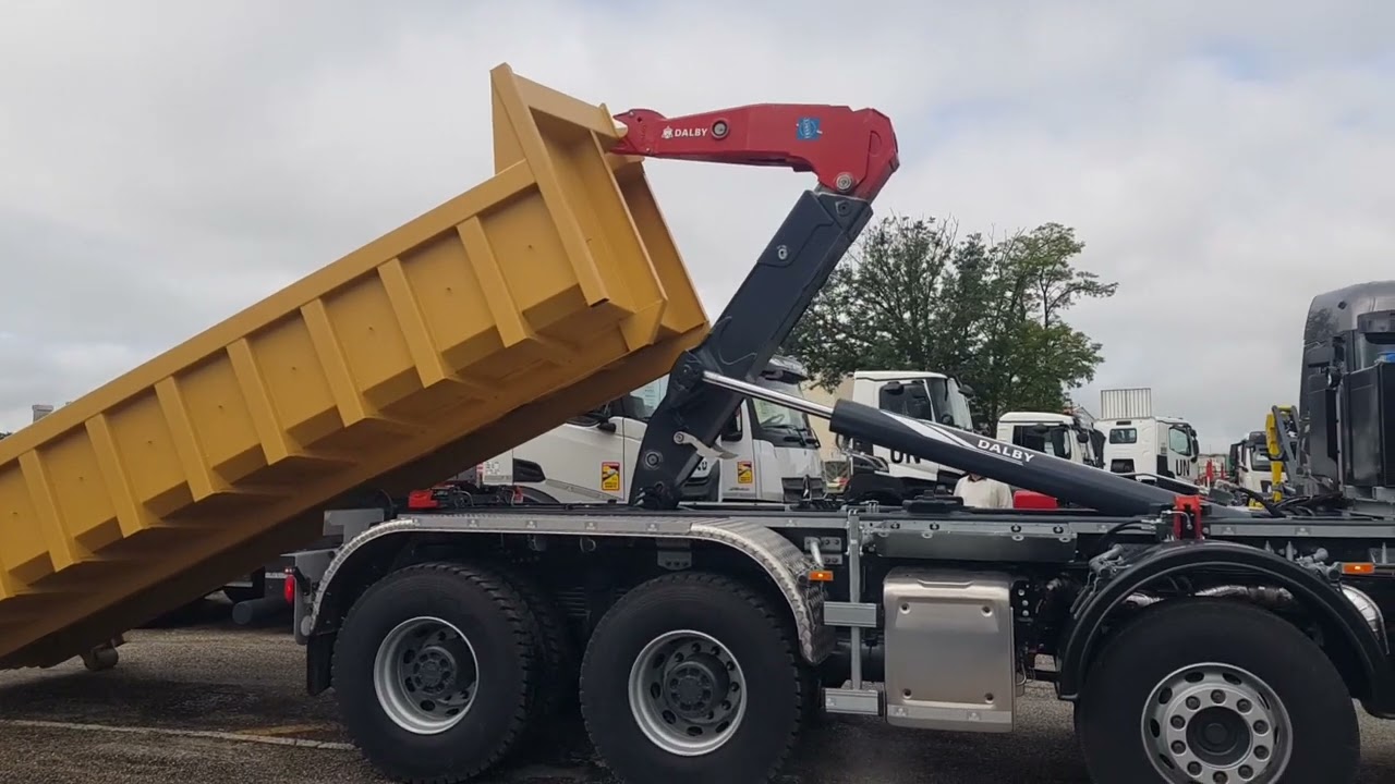 Démonstration de bras de levage Dalby à potence articulée XHM3 PA