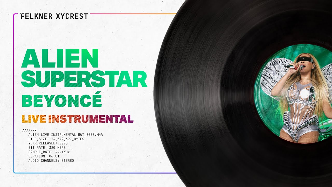 Beyonc&eacute; - Alien Superstar/Lift Off Renaissance World Tour Live Instrumental Remake