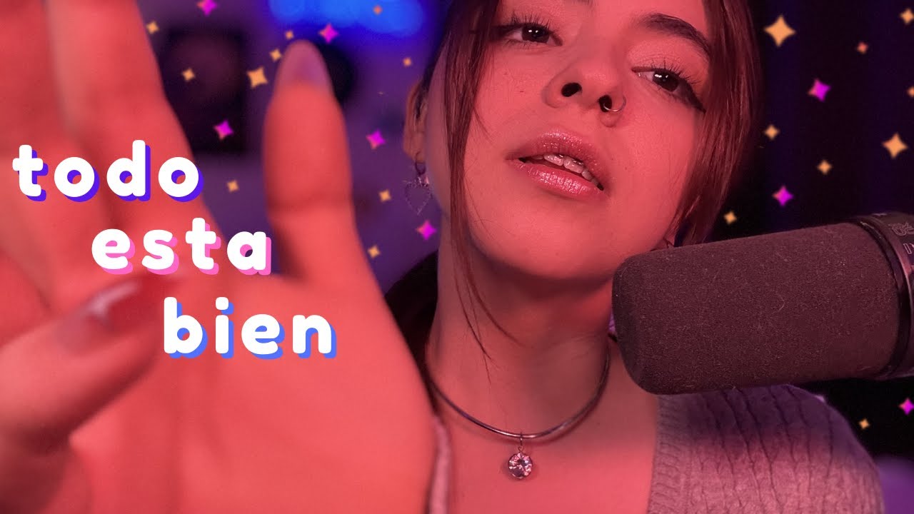 Meditación guiada para calmar tu mente ☁️ y afirmaciones | Blacky ASMR