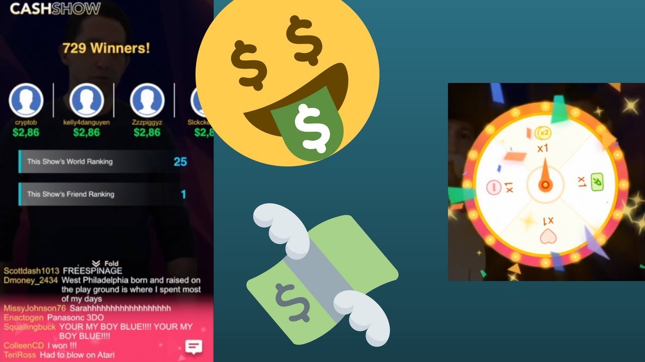 Winning Cash Show + Lucky Spin!!! Check Desc for Free Lives!