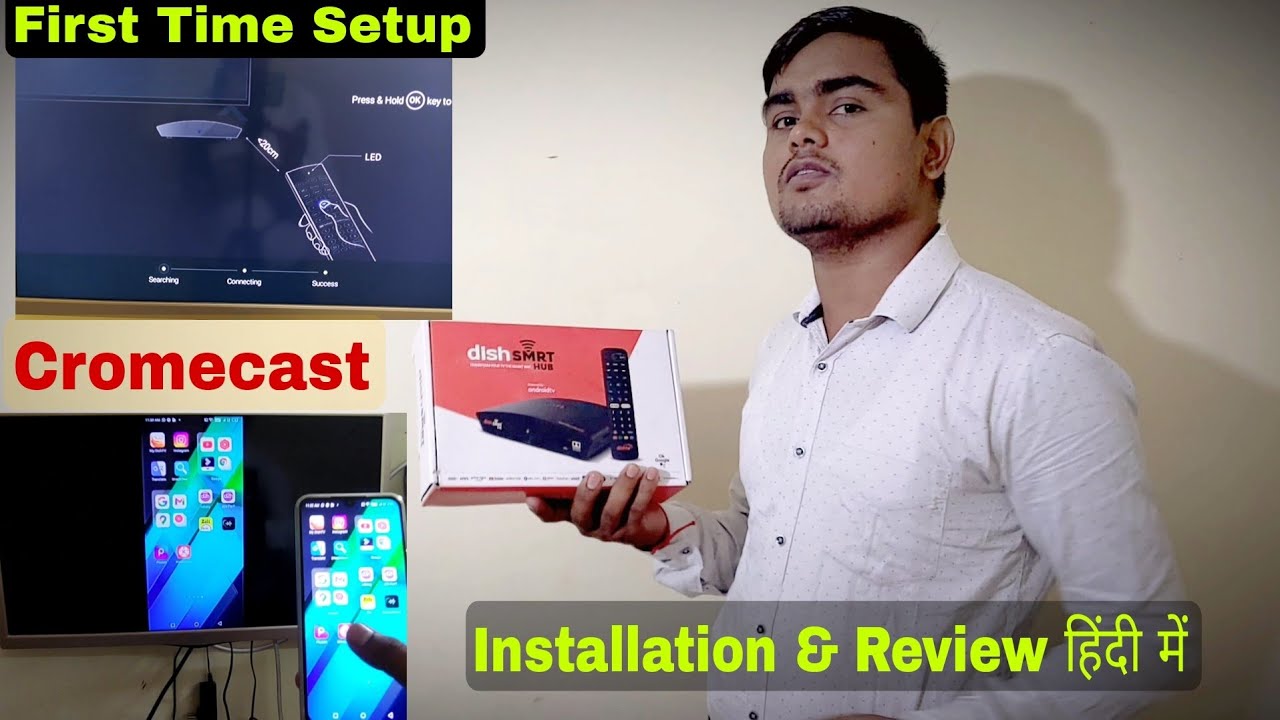 Dish Tv Smart Hub Review in hindi | Dish tv Smart Hub Mobile se connect | Dish tv smart hub Unboxing