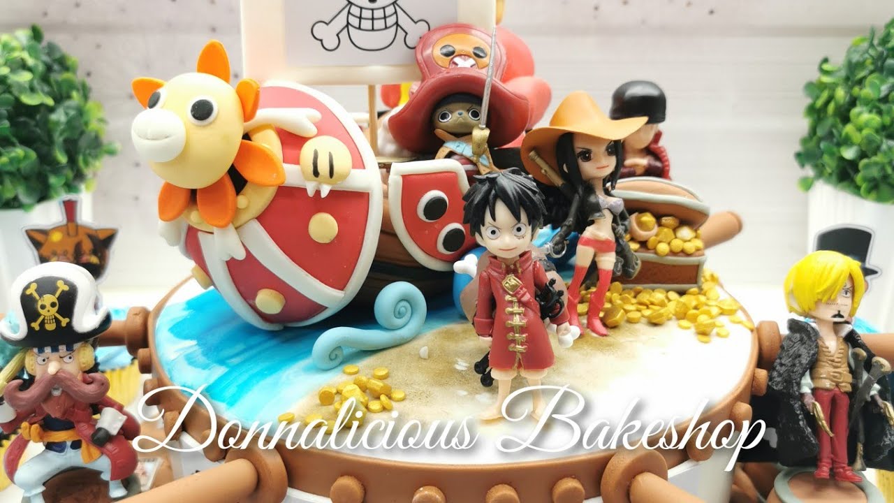 ONEPIECE LUFFY CAKE TUTORIAL