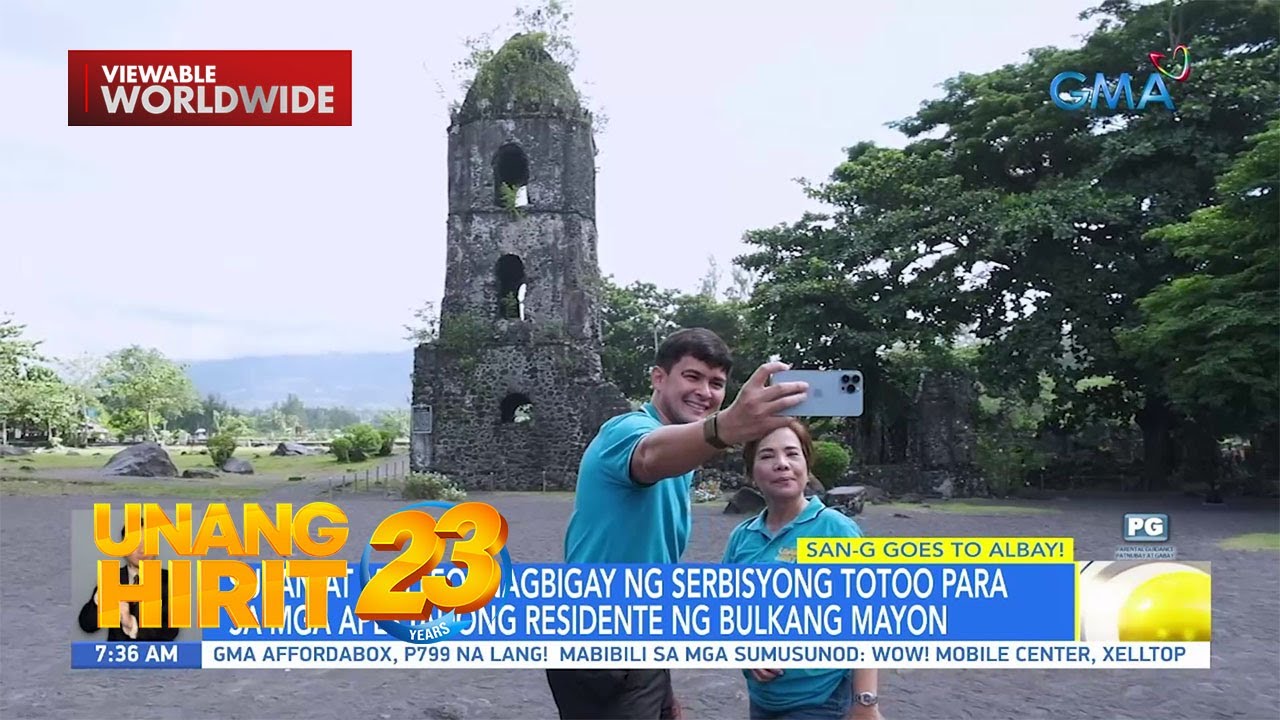 #SanG Albay Adventures kasama sina Susan Enriquez at Matteo Guidicelli | Unang Hirit
