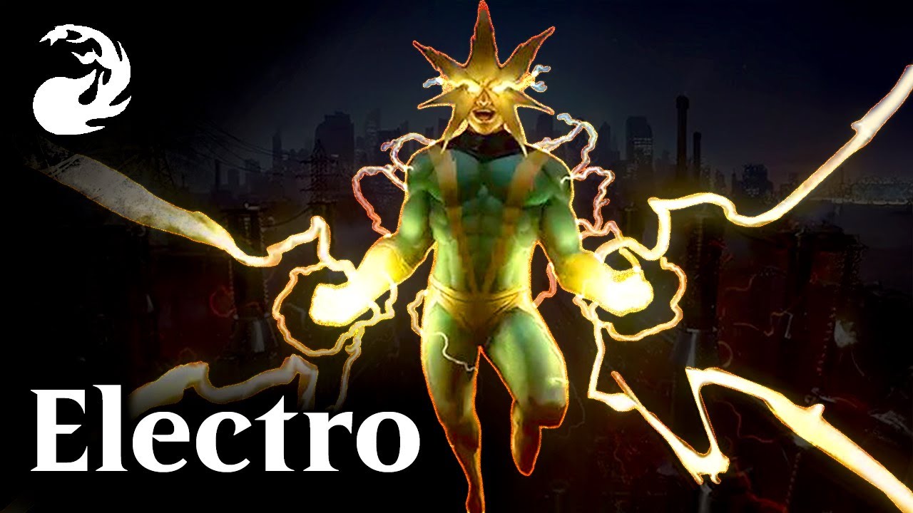 Storming off with Electro.
