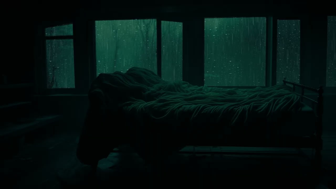 Calm Night Rain Sounds for Deep Sleep & Focus | Soothing Rainfall Ambience for Stress Relief
