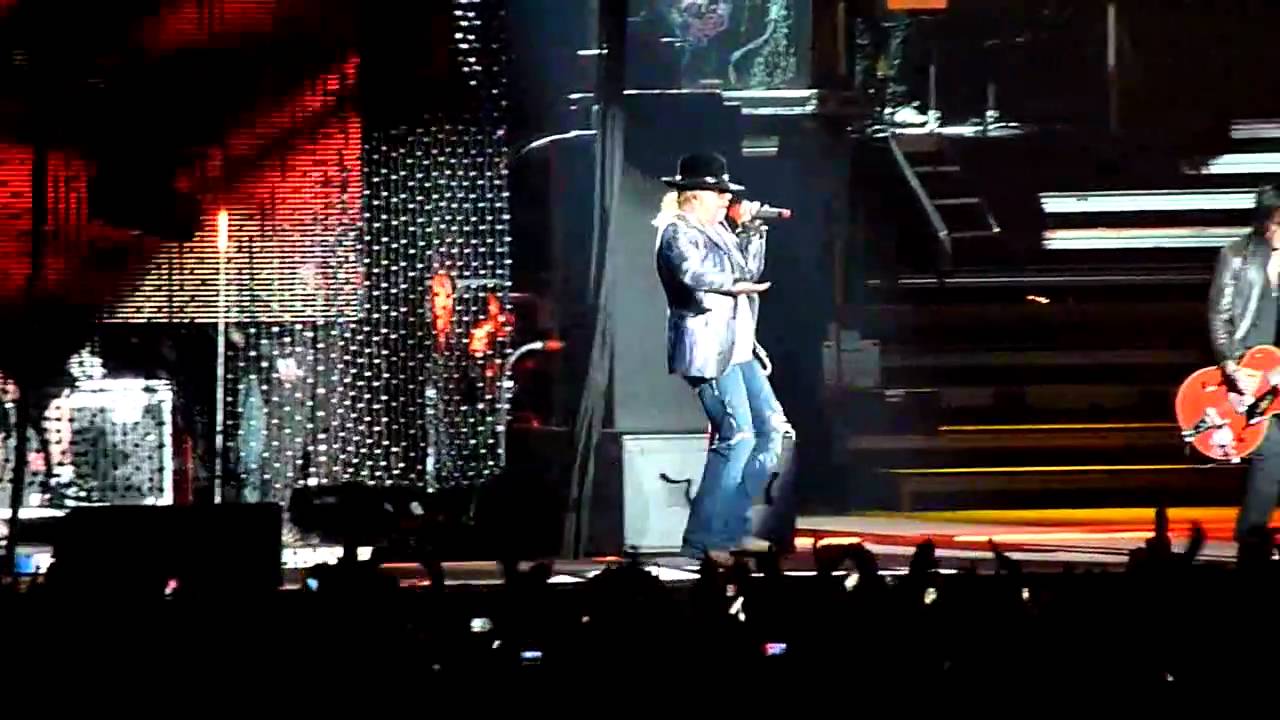 Guns N' Roses - Welcome To The Jungle [HD] live
