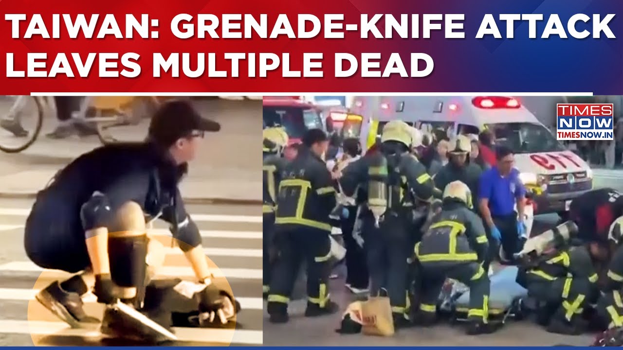 Knife & Smoke Grenade Attack In Taiwan Kills Three, Suspect Dead After Jumping From Building