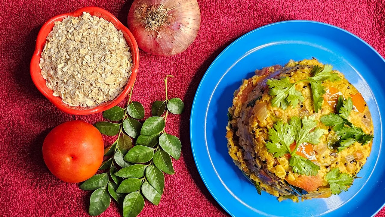Healthy weight Loss Oats Upma |Easy & Quick Breakfast / Dinner || Sudha Telugu Ammayi 👌