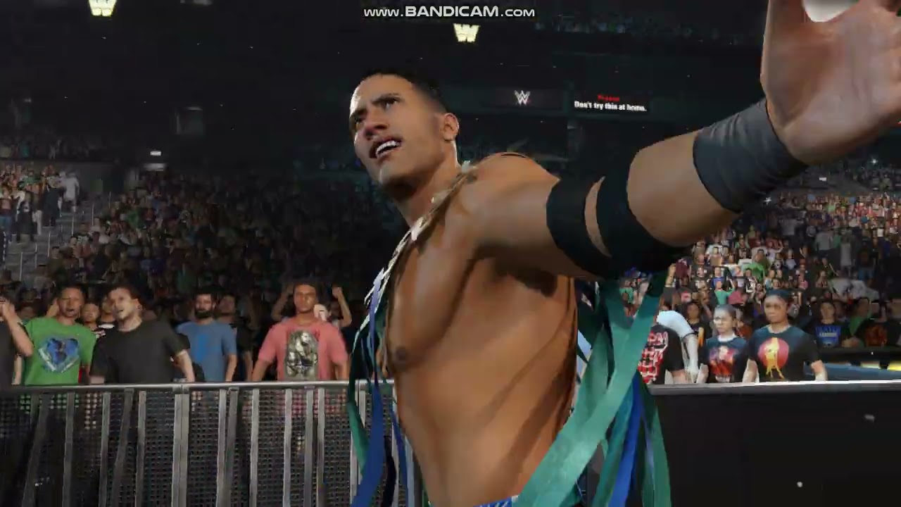 WWE 2K25 ROCKY MAIVIA ENTRANCE