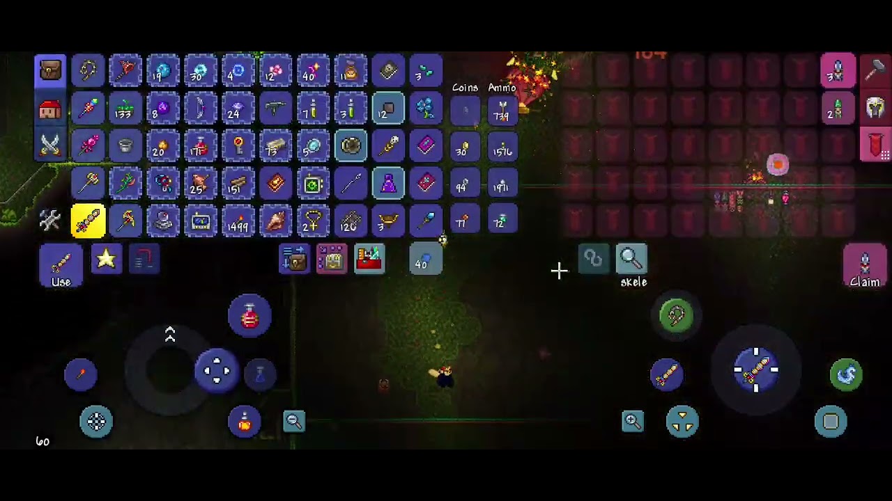 The jungle grows restless...(Plantera fight)
